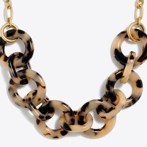 J. Crew Factory Tortoise Link Necklace